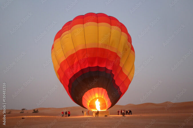 Hot Air Balloon, Dubai